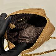 Prada Paffuto Padded Shoulder Bag Beige Size 19 x 14 x 6 cm - 3