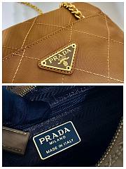 Prada Paffuto Padded Shoulder Bag Beige Size 19 x 14 x 6 cm - 4