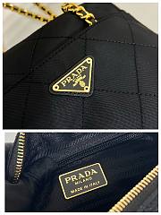 Prada Paffuto Padded Shoulder Bag Black Size 19 x 14 x 6 cm - 2