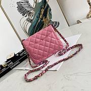 Chanel CF Mini Pink Size 17 cm - 2