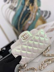 Chanel CF Chain Flap Bag Classic Pearl 02 Size 17 cm - 5