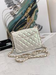 Chanel CF Chain Flap Bag Classic Pearl 02 Size 17 cm - 3