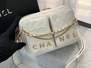 Chanel Camera Explosive Bag White Size 20.5 x 14.5 x 9 cm - 1
