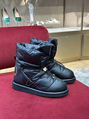 Valentino Black/White Boots - 1