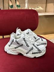 Balenciaga Sneakers Black/White - 1