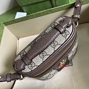 Gucci Women's Natural Ophidia GG Top Handle Mini Bag Size 15.5 cm - 5