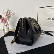 Chanel AS2749 Small Bowling Bag Black Size 15 × 22.5 × 13 cm - 5