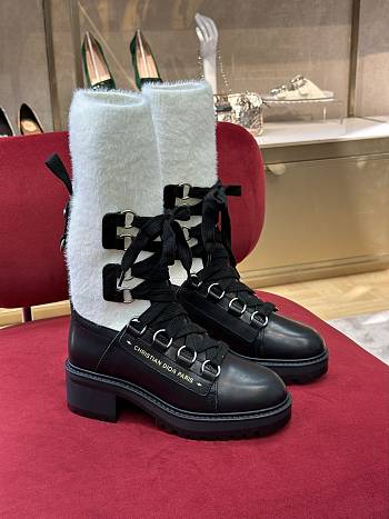 Dior Boots Black/White