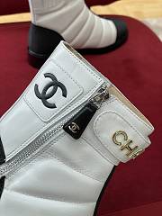 Louis Vuitton LV Boots Black/White/Beige - 5
