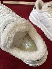 Prada Wool White Sneakers  - 2