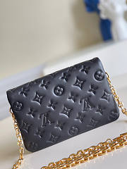 Louis Vuitton Pochette Coussin Black Size 20 x 14 x 8 cm - 3