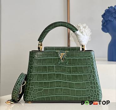 Louis Vuitton Capucines BB Green Size 27 x 18 x 9 cm - 1