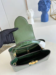Louis Vuitton Capucines BB Green Size 27 x 18 x 9 cm - 6