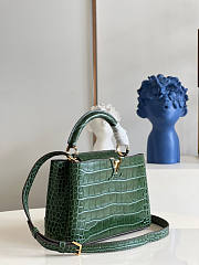 Louis Vuitton Capucines BB Green Size 27 x 18 x 9 cm - 4