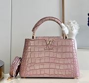 Louis Vuitton Capucines BB Pink Size 27 x 18 x 9 cm - 1