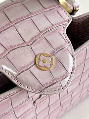 Louis Vuitton Capucines BB Pink Size 27 x 18 x 9 cm - 2