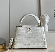 Louis Vuitton Capucines BB White Size 27 x 18 x 9 cm - 1