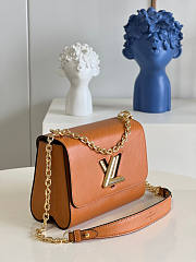 Louis Vuitton Twist MM Brown Size 23 x 17 x 9.5 cm - 6