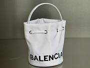 Balenciaga Canvas Bucket Bag White Size 21 x 18 x 15 cm - 6