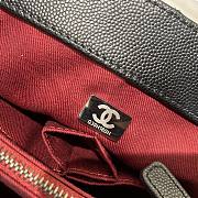 Chanel Coco Handle Bag Silver Hardware Size 18 x 29 x 12 cm - 6
