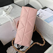 Chanel Flap Handle Bag Pink Size 20.5 x 15 x 8 cm - 2