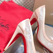 Christian Louboutin White High Heel 10 cm - 5