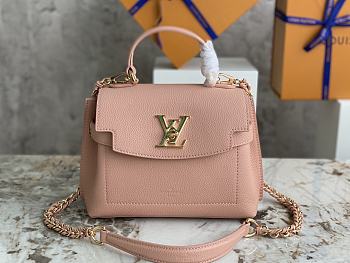 Louis Vuitton LV LockMe Ever Mini Pink 23 x 17 x 10 cm