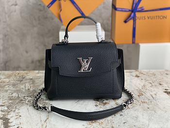 Louis Vuitton LV LockMe Ever Mini Black 23 x 17 x 10 cm