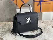 Louis Vuitton LV LockMe Ever Mini Black 23 x 17 x 10 cm - 4