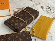 Louis Vuitton LV Pochette Félicie M81545 Yellow Christmas Size 21 x 12 x 3 cm - 6
