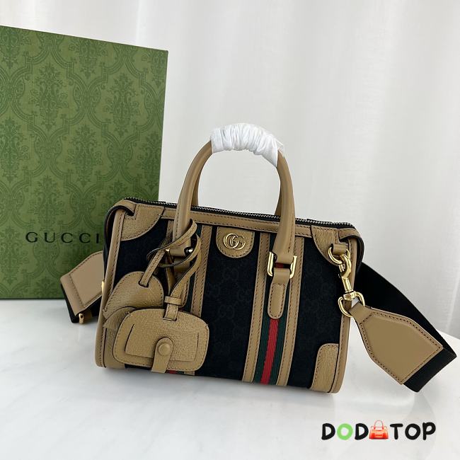  Gucci Mini Top Handle Bag Leather Size 22 x 15 x 11 cm - 1