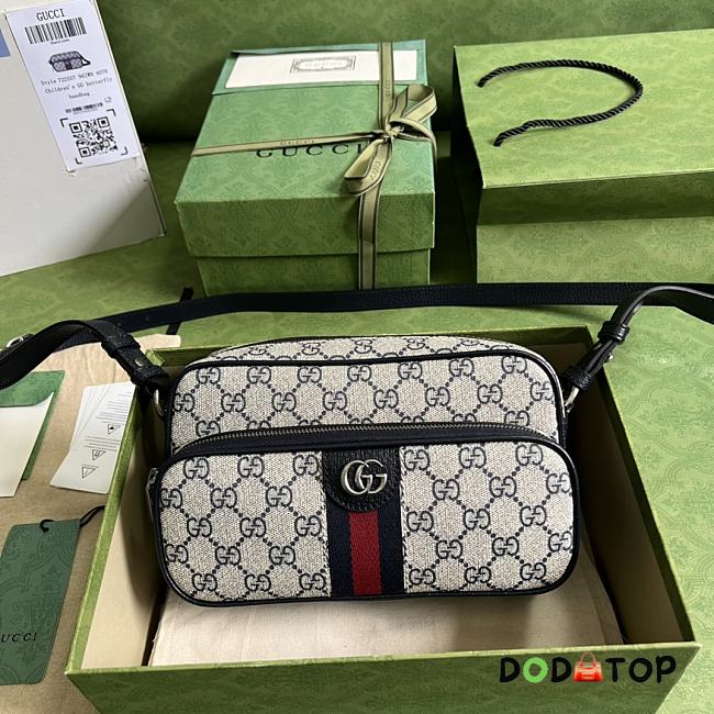 Gucci Ophidia Small Messenger Bag Black Size 24 x 13 x 6 cm - 1