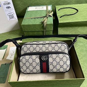 Gucci Ophidia Small Messenger Bag Black Size 24 x 13 x 6 cm