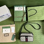 Gucci Ophidia Small Messenger Bag Black Size 24 x 13 x 6 cm - 6