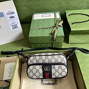Gucci Ophidia Small Messenger Bag Black Small Size 18 x 11 x 6 cm - 1