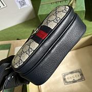 Gucci Ophidia Small Messenger Bag Black Small Size 18 x 11 x 6 cm - 2