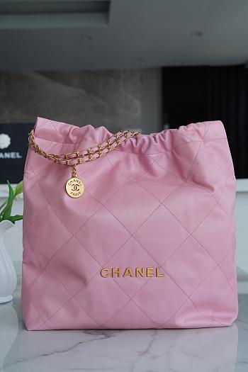 Chanel 22 Large Handbag Pink Size 48 x 45 x 10 cm