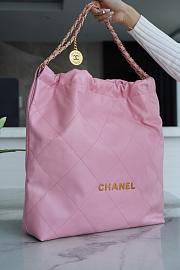 Chanel 22 Large Handbag Pink Size 48 x 45 x 10 cm - 5