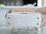 Chanel Coco Handle Bag White Size 19 cm - 3