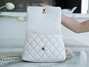 Chanel Coco Handle Bag White Size 19 cm - 2