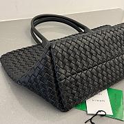 Botega Venata Cabat Small Shopping Bag Black Size 32 x 23 x 16 cm - 3
