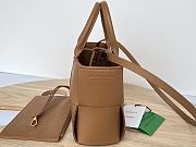 Botega Venata Mini Arco Tote Bag Carmel Size 25 x 16 x 8 cm - 6