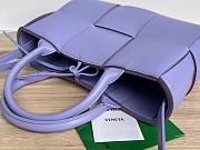Botega Venata Mini Arco Tote Bag Purple Size 25 x 16 x 8 cm - 4