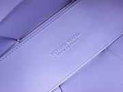 Botega Venata Mini Arco Tote Bag Purple Size 25 x 16 x 8 cm - 3