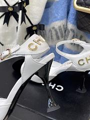 Chanel High Heels White - 5