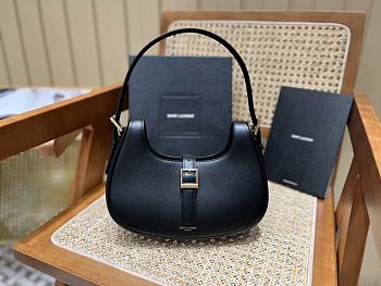 YSL Underarm Bag Black Size 24 × 18 × 7 cm