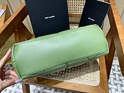 YSL Loulou Puffer Quilted Lambskin Bag Avocado Green Size 35 x 23 x 13.5 cm - 3