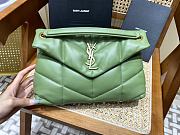 YSL Loulou Puffer Quilted Lambskin Bag Avocado Green Size 29 x 17 x 11 cm - 1
