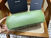 YSL Loulou Puffer Quilted Lambskin Bag Avocado Green Size 29 x 17 x 11 cm - 4