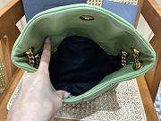 YSL Loulou Puffer Quilted Lambskin Bag Avocado Green Size 29 x 17 x 11 cm - 3